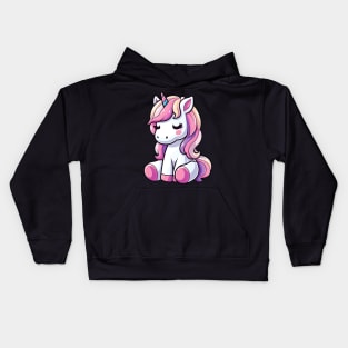 Unicorn S01 D12 Kids Hoodie